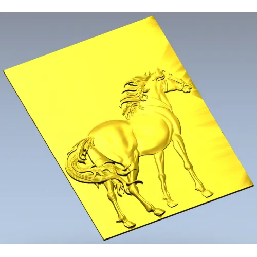 Stallion Relief STL for CNC