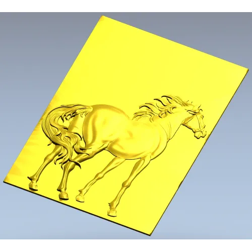 Stallion Relief STL for CNC