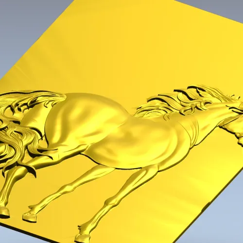 Stallion Relief STL for CNC