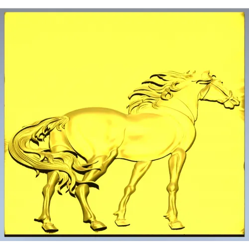 Stallion Relief STL for CNC