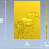 Stallion Relief STL for CNC