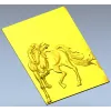 Galloping Horse - high-relief STL 3D model for CNC milling