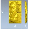 Барельеф головы лошади - 3D модель STL для ЧПУ