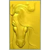 Horse head bas-relief STL for CNC milling, 3D model stl