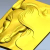Horse head bas-relief STL for CNC milling, 3D model stl