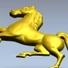 Стремительный конь - 3D модель в формате STL для ЧПУ