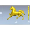 Стремительный конь - 3D модель в формате STL для ЧПУ