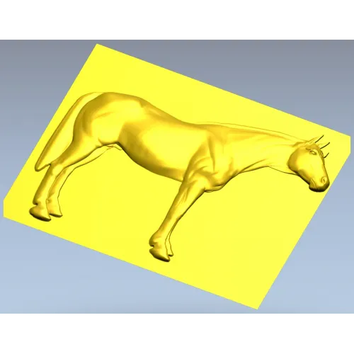 Рельефный конь - 3D модель STL для ЧПУ