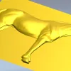 Рельефный конь - 3D модель STL для ЧПУ