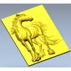 3D модель STL - панно с лошадью для фрезеровки на ЧПУ