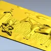Панно "Вечная верность" - 3D модель STL рельеф для ЧПУ