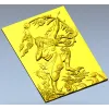 3D модель STL - барельеф "Стремительный Лучник" для ЧПУ