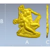 Classical High-Relief "Eternal Embrace" - 3D STL Model for CNC
