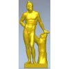 3D модель Марс - скульптурная фигура в формате STL для ЧПУ