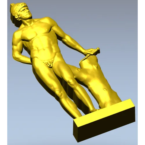 3D модель Марс - скульптурная фигура в формате STL для ЧПУ