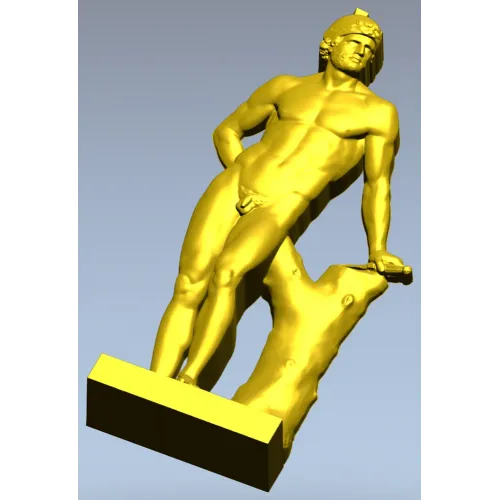 3D модель Марс - скульптурная фигура в формате STL для ЧПУ