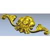 Маскарон барочный в высоком рельефе - stl модель для ЧПУ