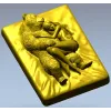 Bear's Embrace - high-relief STL 3D model for CNC