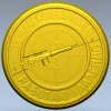 3D модель медали "Работаю удалённо" - STL для ЧПУ