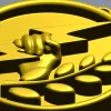 Bolt & Laurel Medallion - STL 3D model for CNC