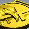 Медальон "Орёл с крестом" - 3D модель в формате STL для ЧПУ