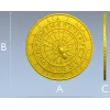 Медальон с пауком - 3D модель в формате STL для ЧПУ
