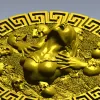 Медальон "Агония" - 3D модель STL для ЧПУ