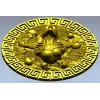 Медальон "Агония" - 3D модель STL для ЧПУ