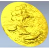Bears Fishing Relief - 3D STL model for CNC carving