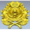 Grizzly Heraldic Crest STL 3D model