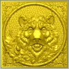 Bear Relief Panel - high-relief STL for CNC carving