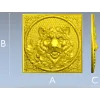 Bear Relief Panel - high-relief STL for CNC carving