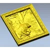 Forest Bear Relief - STL 3D model for CNC carving