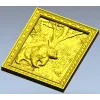 Forest Bear Relief - STL 3D model for CNC carving