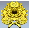 Guardian Bear Crest - high-relief STL 3D model for CNC