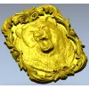 Roaring Bear Plaque STL