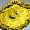 Roaring Bear Plaque STL