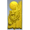 Бурый медведь под Луной - 3D модель STL для ЧПУ