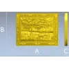 3D модель "Медведь у озера" - панно в формате STL для ЧПУ