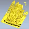 Медвежья семья - детализированная 3D модель STL для ЧПУ