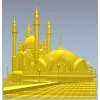 Кул-Шариф - барельефная панель в формате STL для ЧПУ