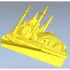 Кул-Шариф - барельефная панель в формате STL для ЧПУ