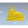 Кул-Шариф - барельефная панель в формате STL для ЧПУ