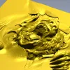 Разъярённый медведь - 3D рельеф в формате STL для ЧПУ