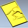 Панель "Сила и грация" - рельефная 3D модель STL для ЧПУ