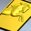 Стремительный галоп - stl панель-рельеф для ЧПУ