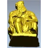 Seated Moses - High-Relief 3D Model STL for CNC