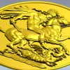 Saint George Medallion STL - high relief 3D model for CNC