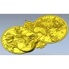 Русалка на старинной карте - STL модель для ЧПУ