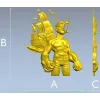 Captain Brine - nautical 3D STL model for CNC milling